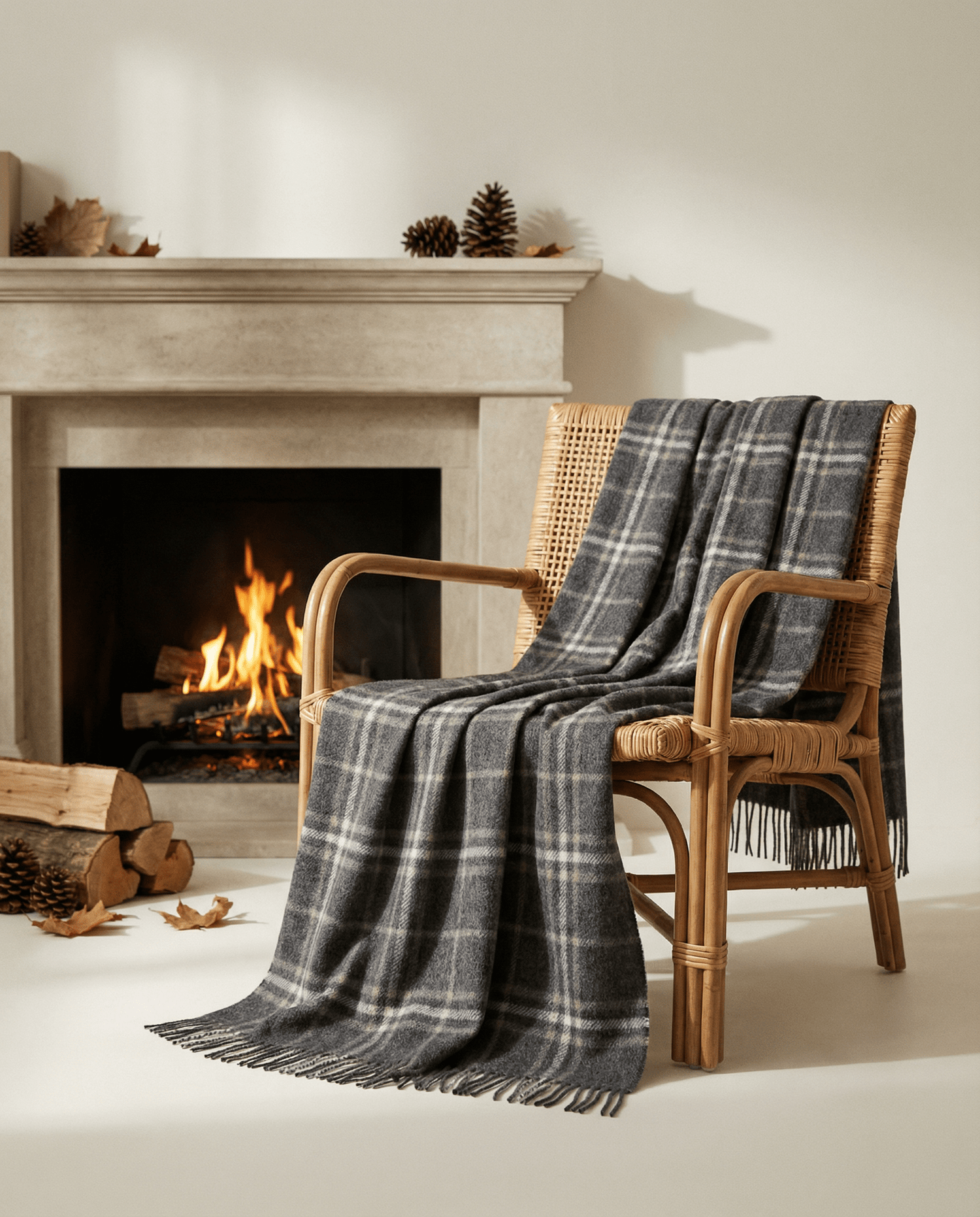 Kingston Alpaca Blanket: Soft Wool Throw for All Seasons