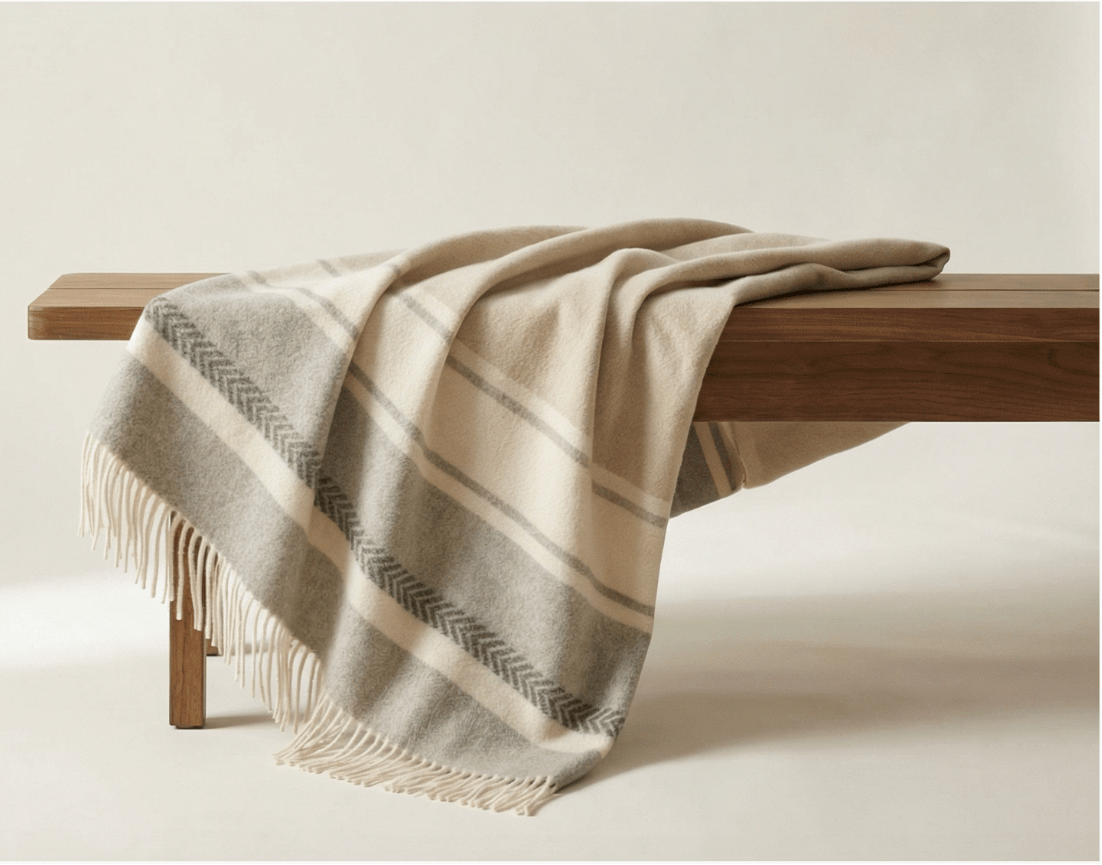 Muskoka Cashmere Merino Wool Throw Blanket