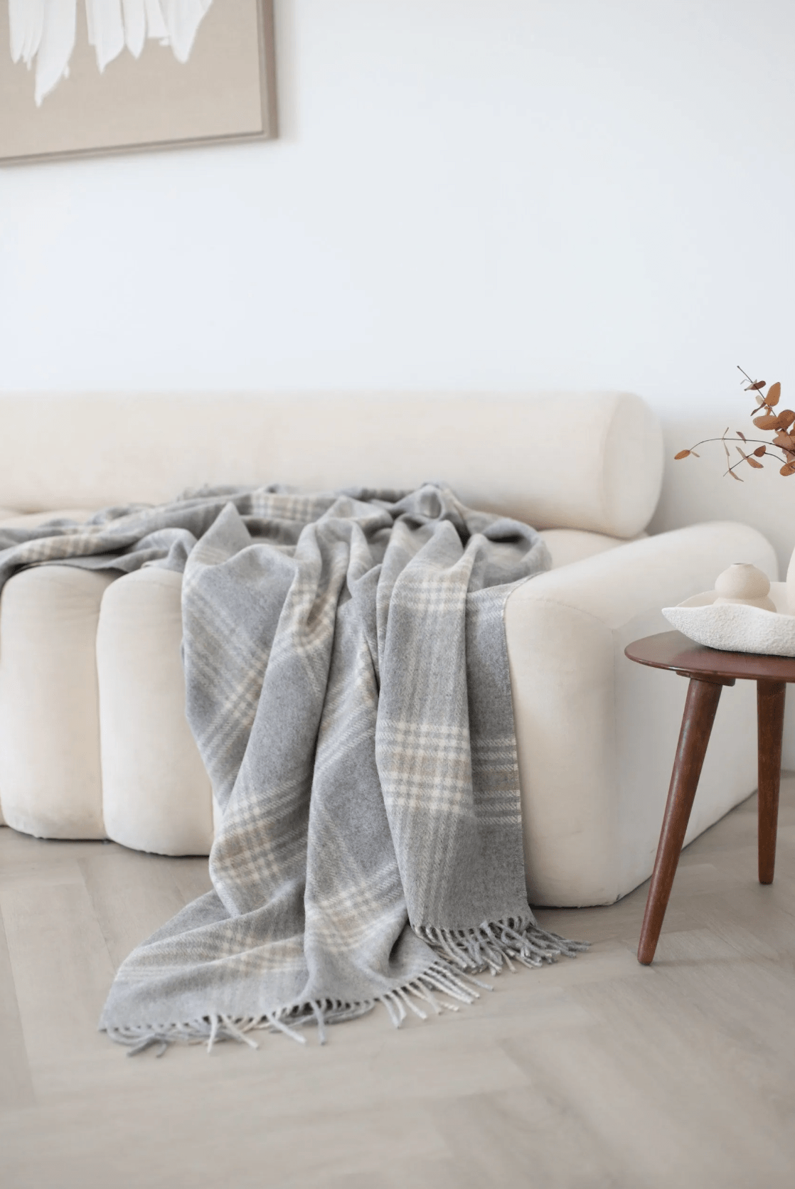 The Algonquin Alpaca Throw