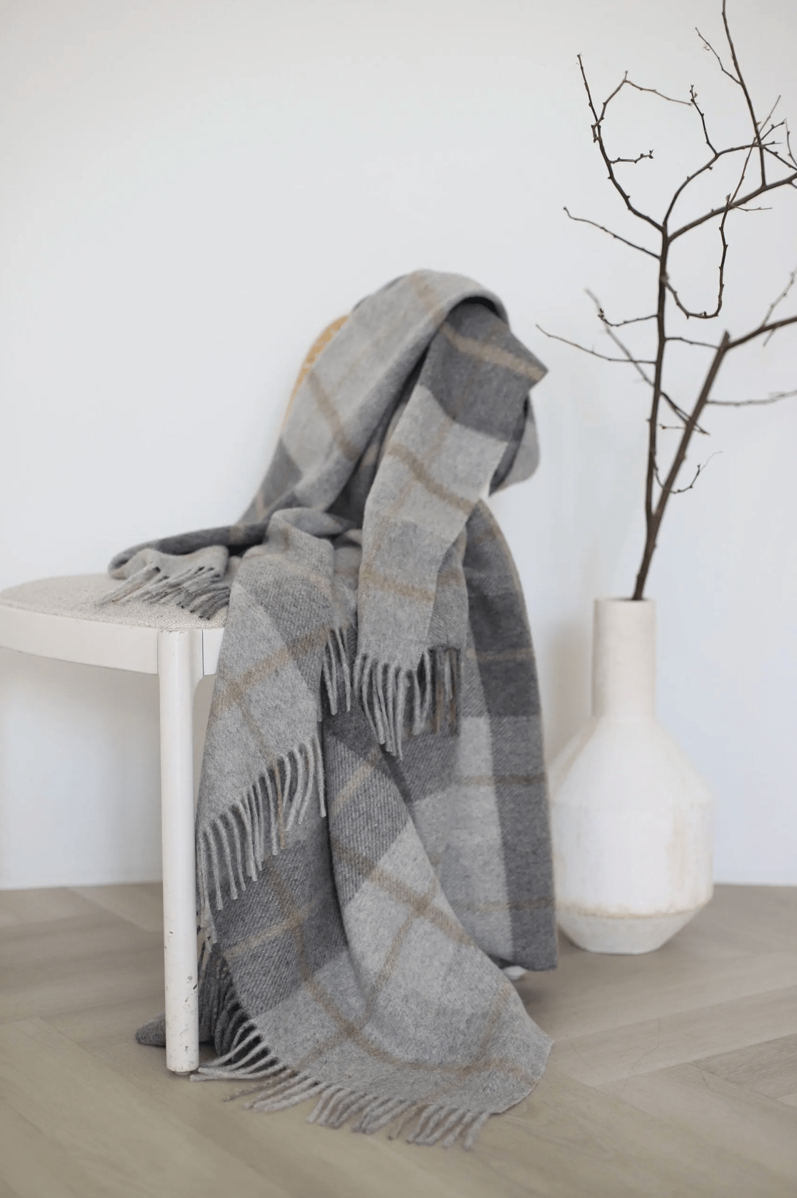 The Kawartha Alpaca Throw Blanket