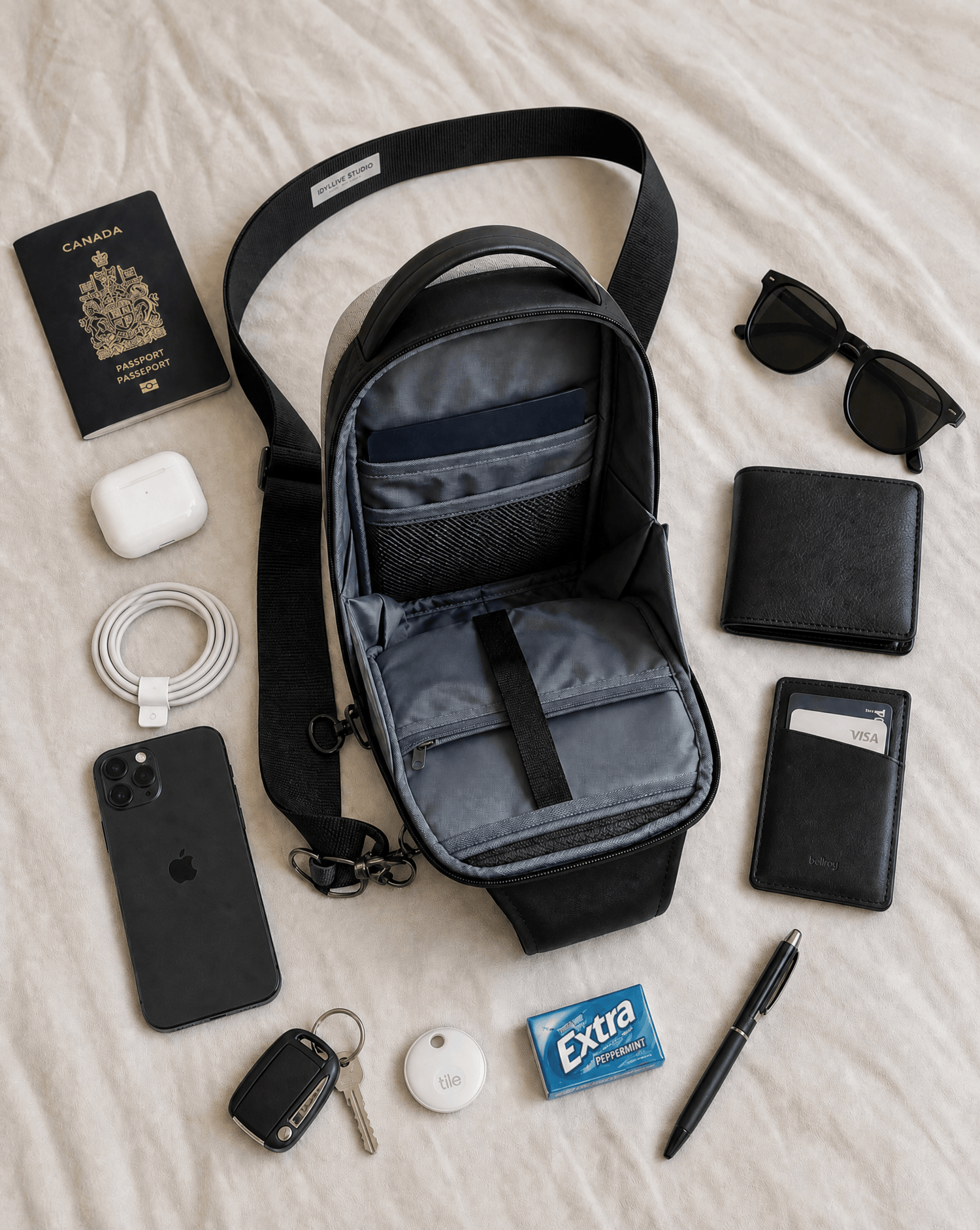 IdyllVie Sling Bag for Everyday Essentials