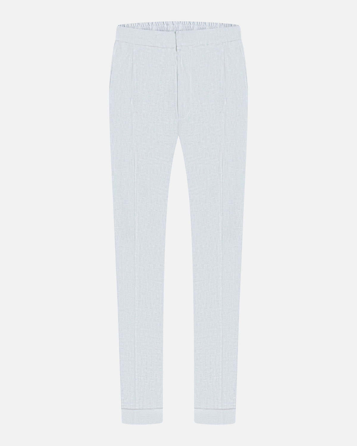 White Alexandre Linen Pants