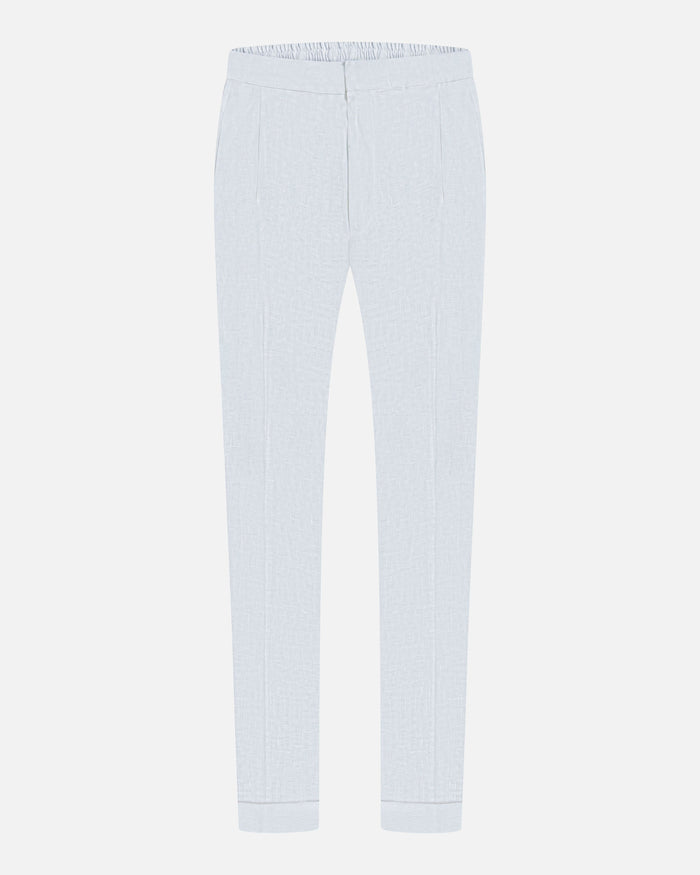 White Alexandre Linen Pants