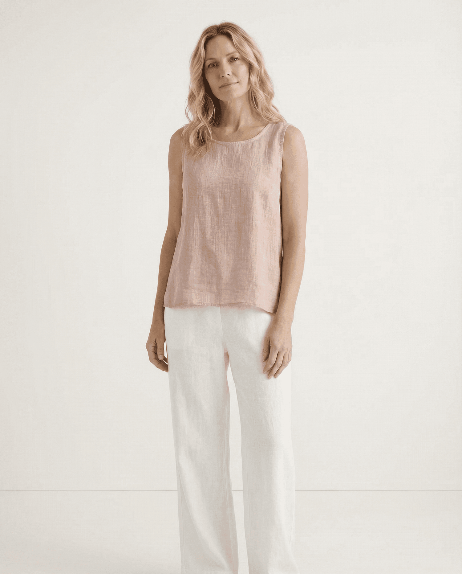 Cotton Linen Tank Tops