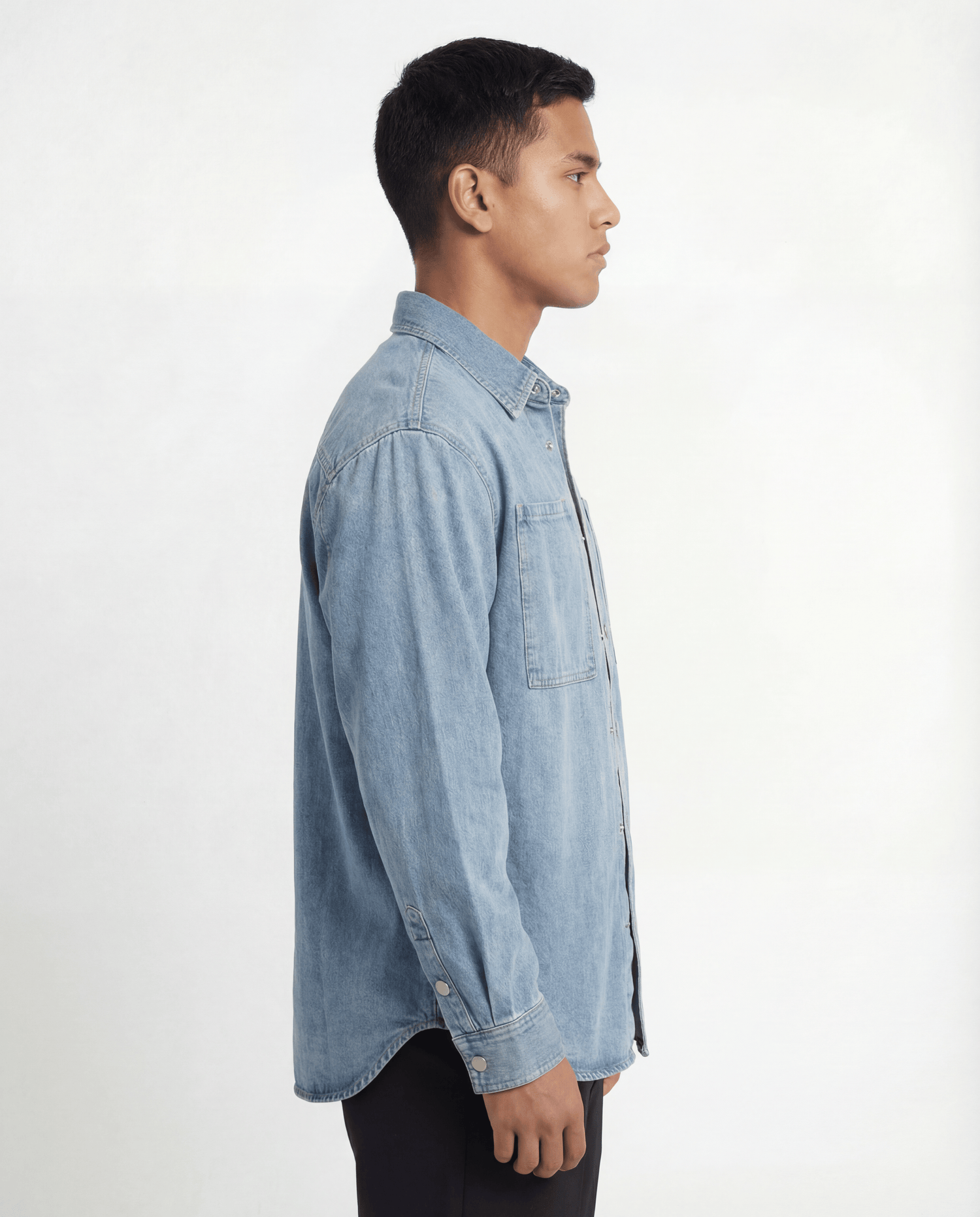 Long Sleeve Denim OverShirt