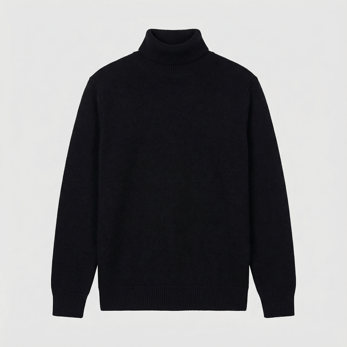 Merino Wool Sport Turtleneck