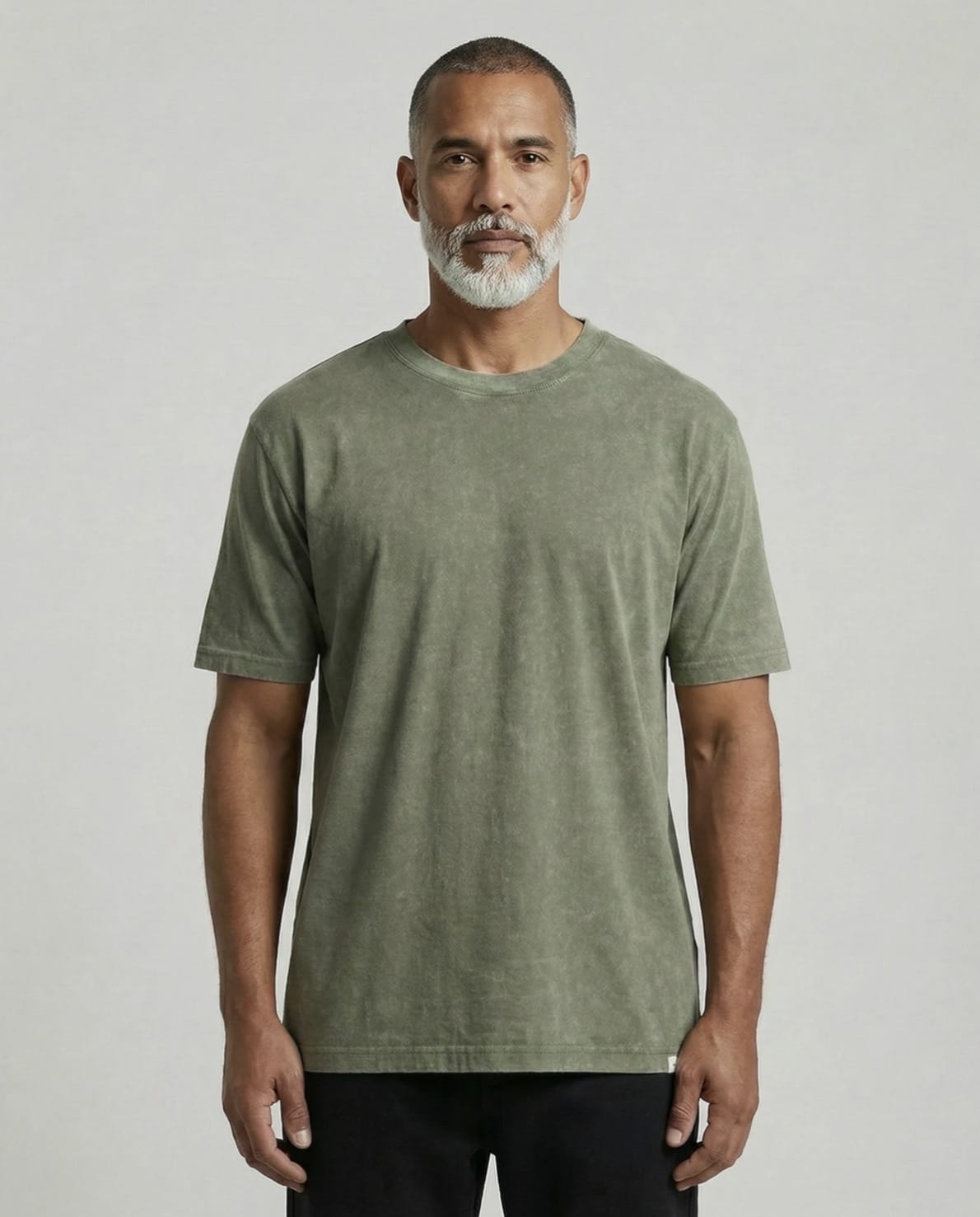 5-Pack Classic Fit Stonewashed Cotton T-Shirts