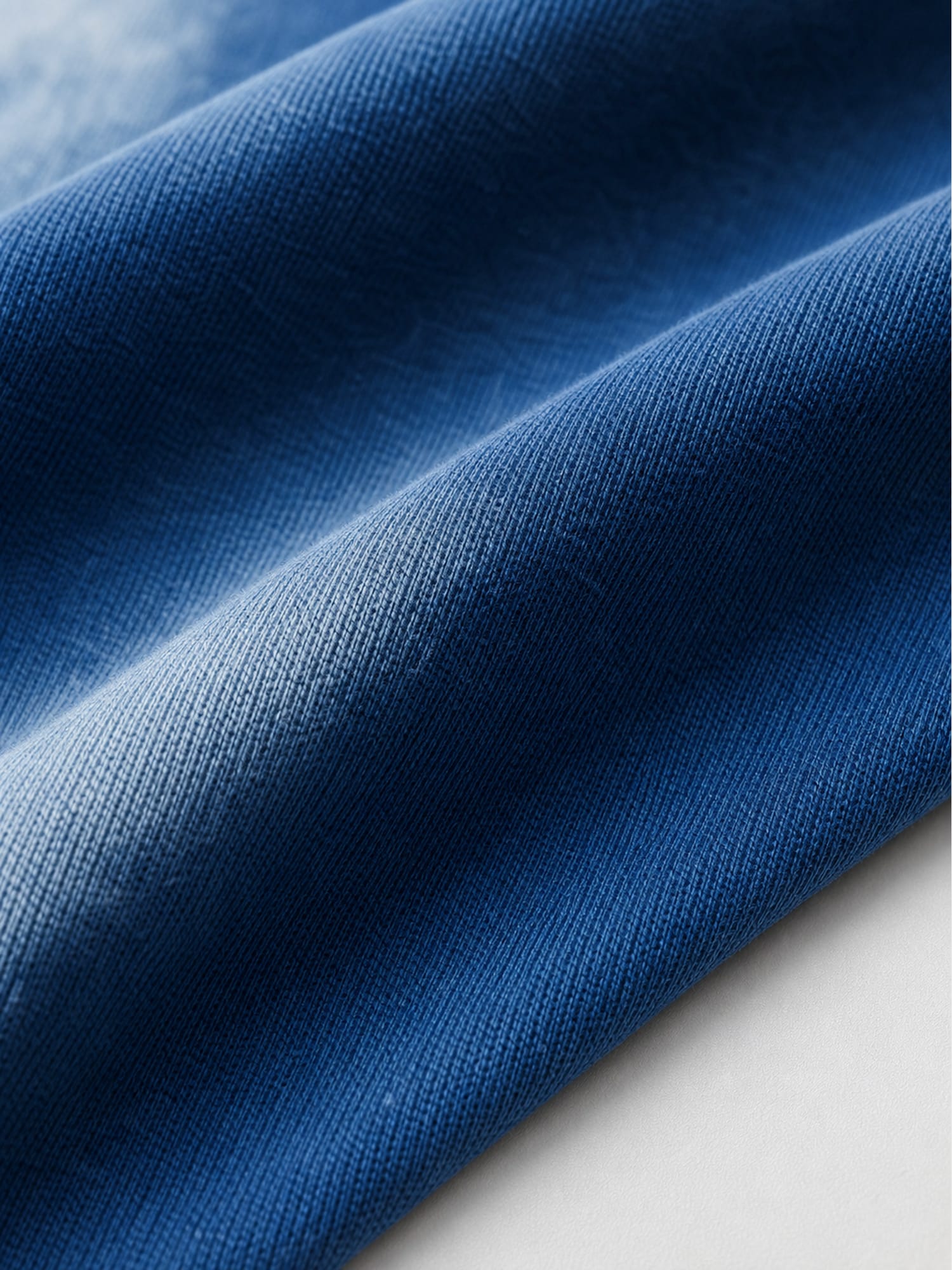 Cropped Washed Blue T-Shirt