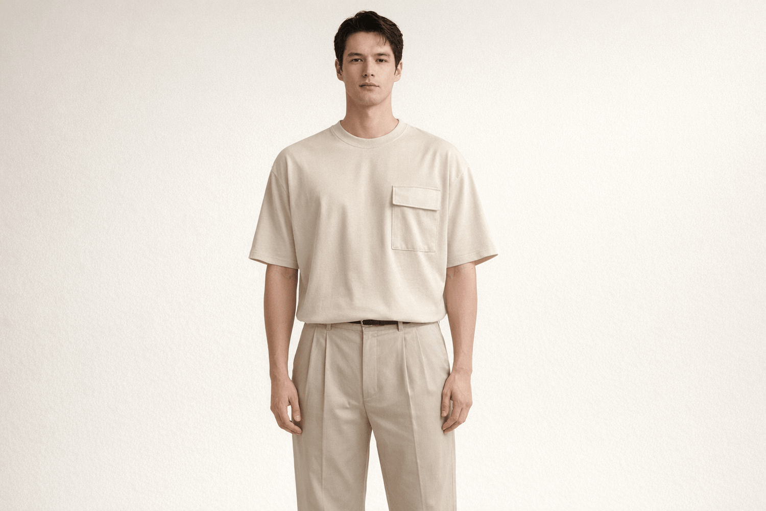 Pocket Crew Neck T-Shirt