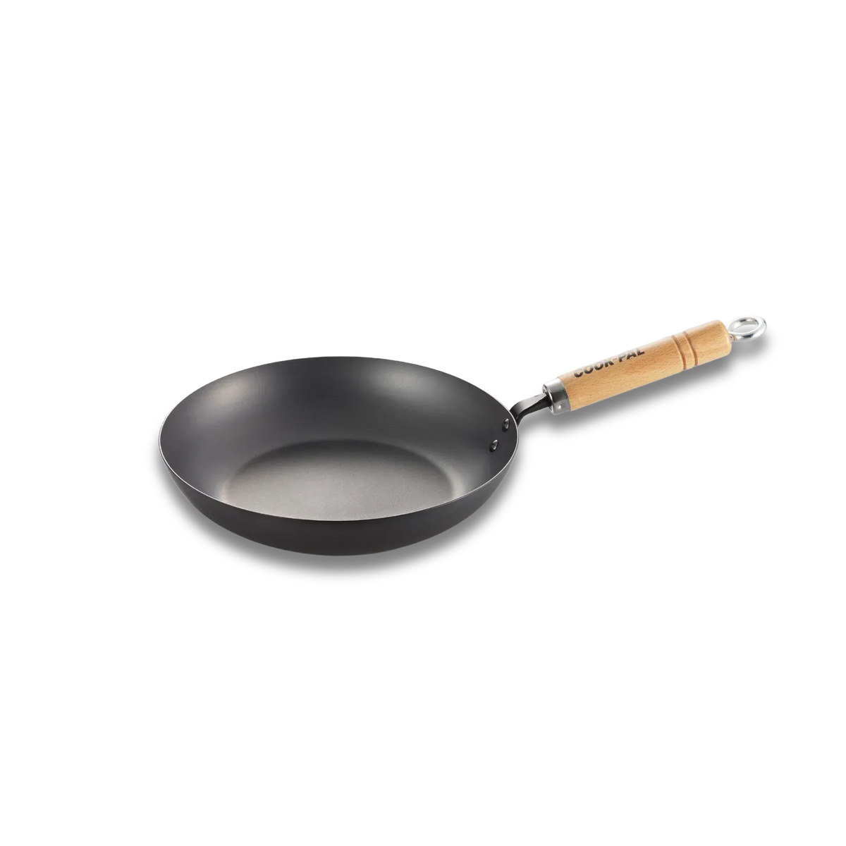 Poêle à frire Yoshikawa Cook-Pal Ren en acier au carbone nitruré 24 cm – Fabriquée au Japon
