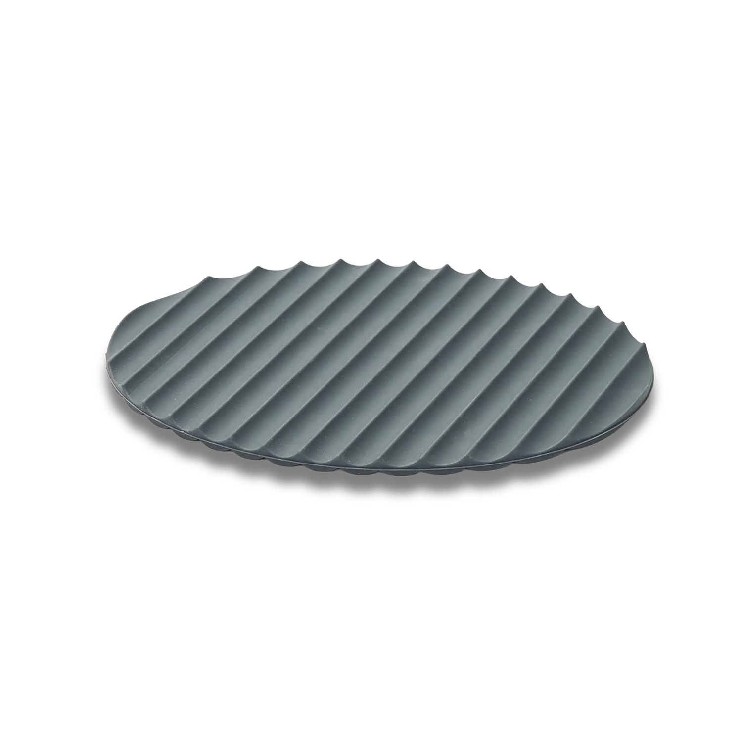 Eatoco Nami Silicone Mat – Heat-Resistant & Non-Slip Pot Holder - Dark Grey