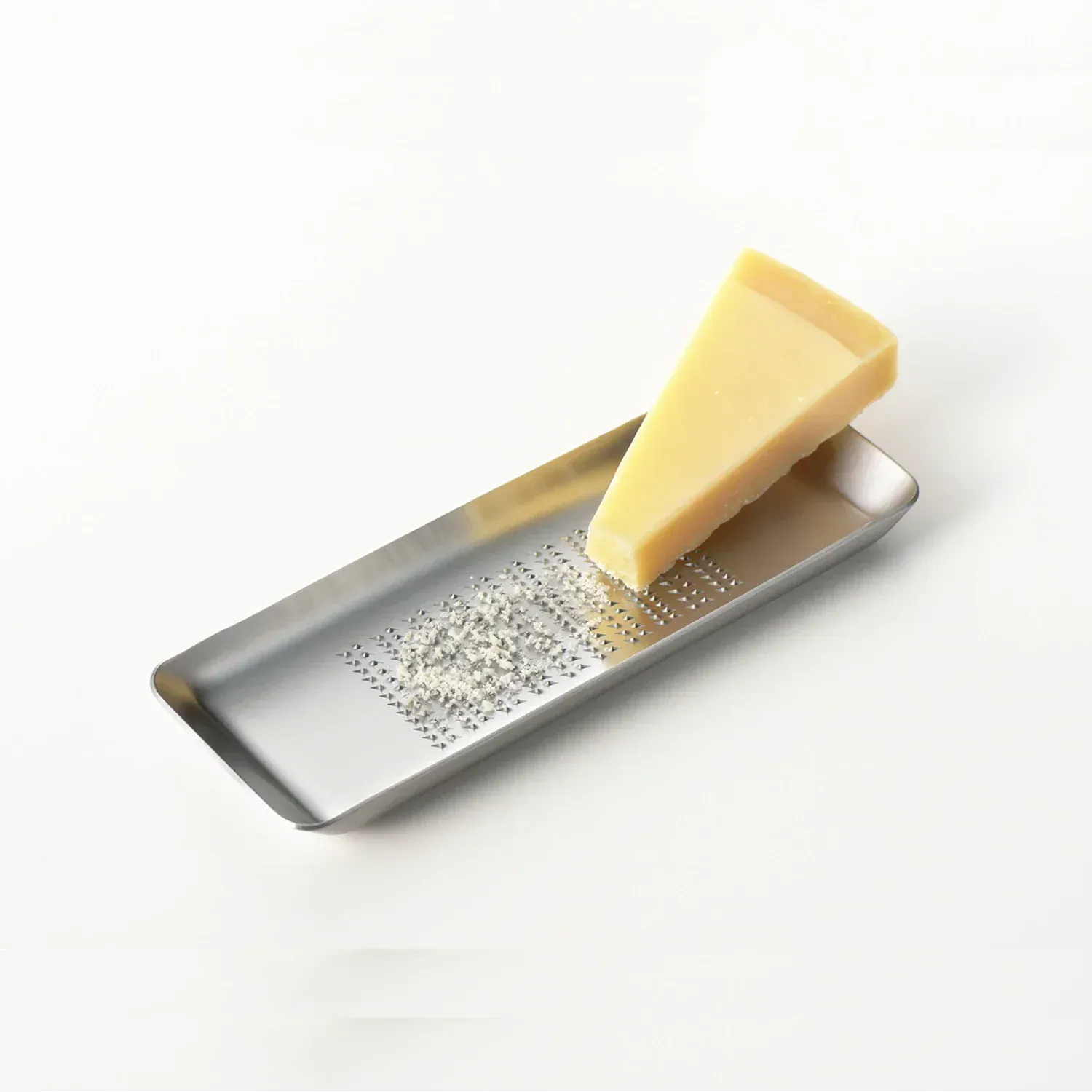 Eatoco Oros L Large Grater – Japanese Stainless Steel Tray Zester & Condiment Grater