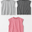 Light Grey / Slate Grey / Rose Pink