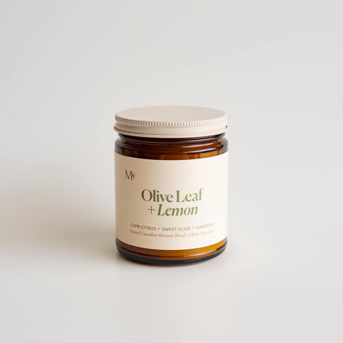 Olive Leaf + Lemon Candle Jar