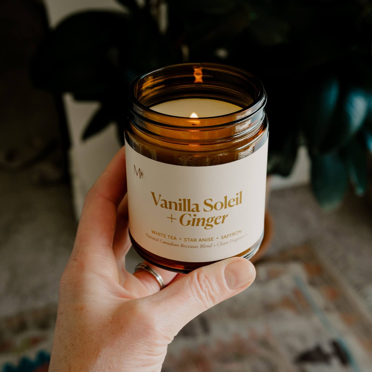 Vanilla Soleil + Ginger Candle Jar