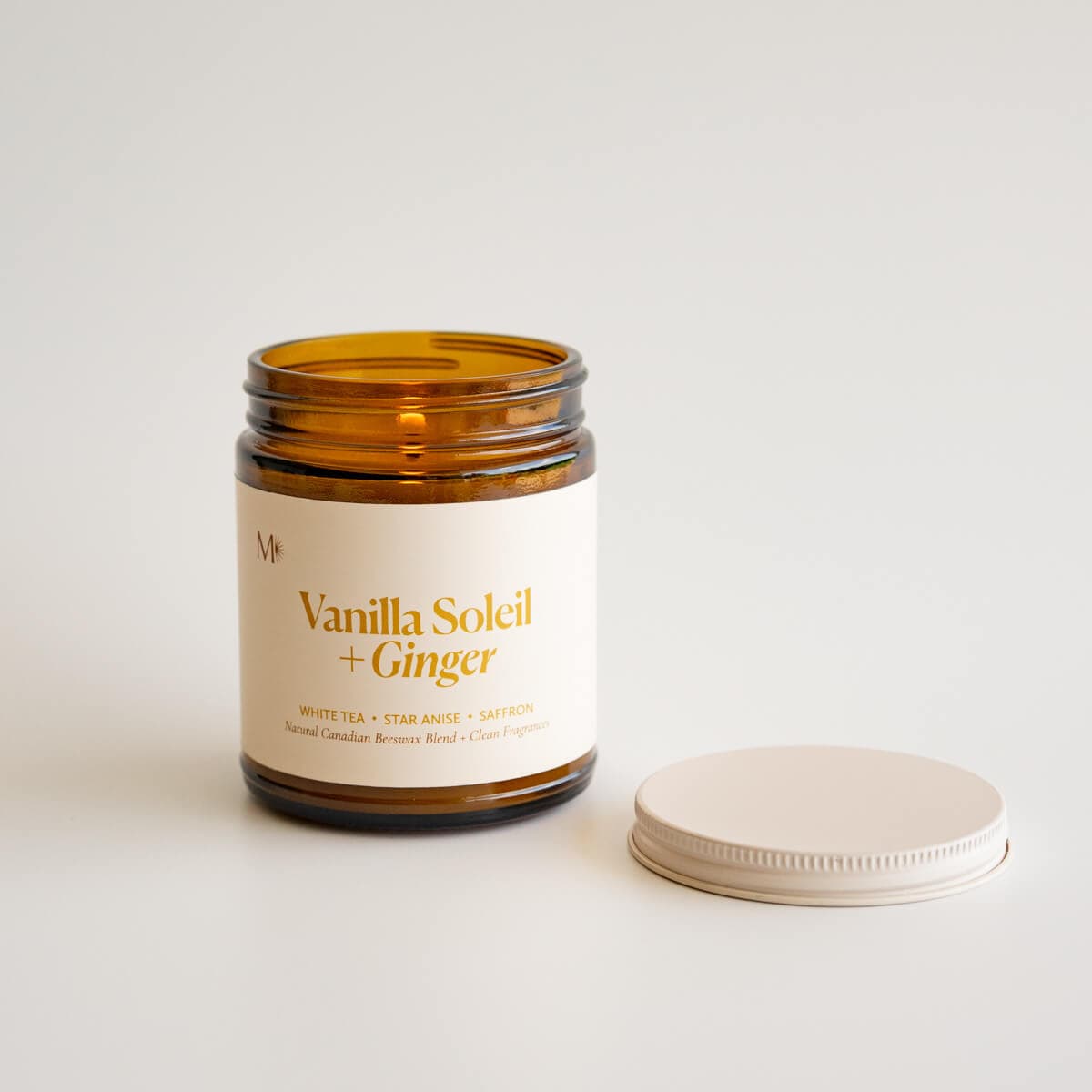 Vanilla Soleil + Ginger Candle Jar