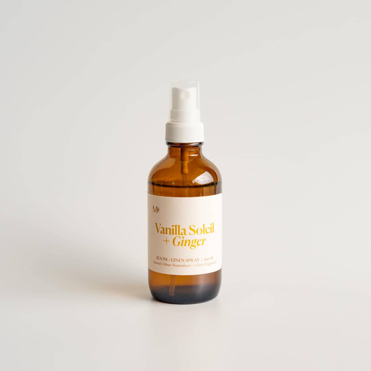 Spray d'ambiance et linge Vanille Soleil + Gingembre