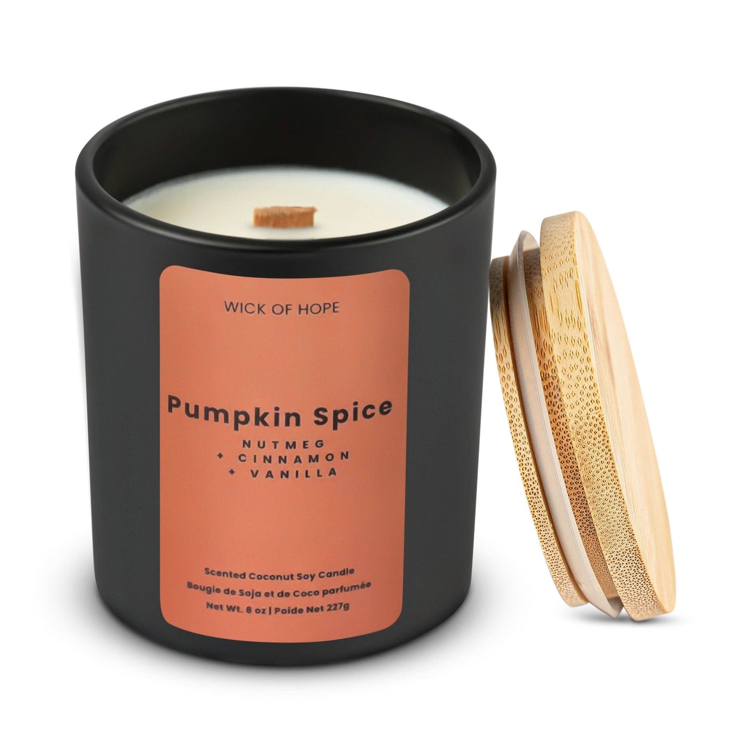 Pumpkin Spice Candle | Spiced Pumpkin + Cinnamon