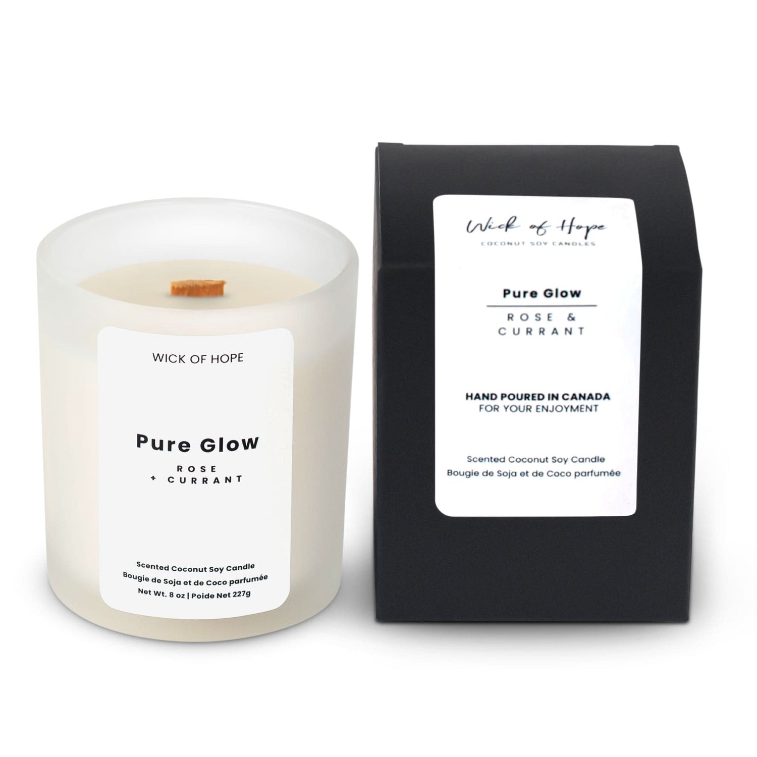 Pure Glow Candle | Rose + Berry
