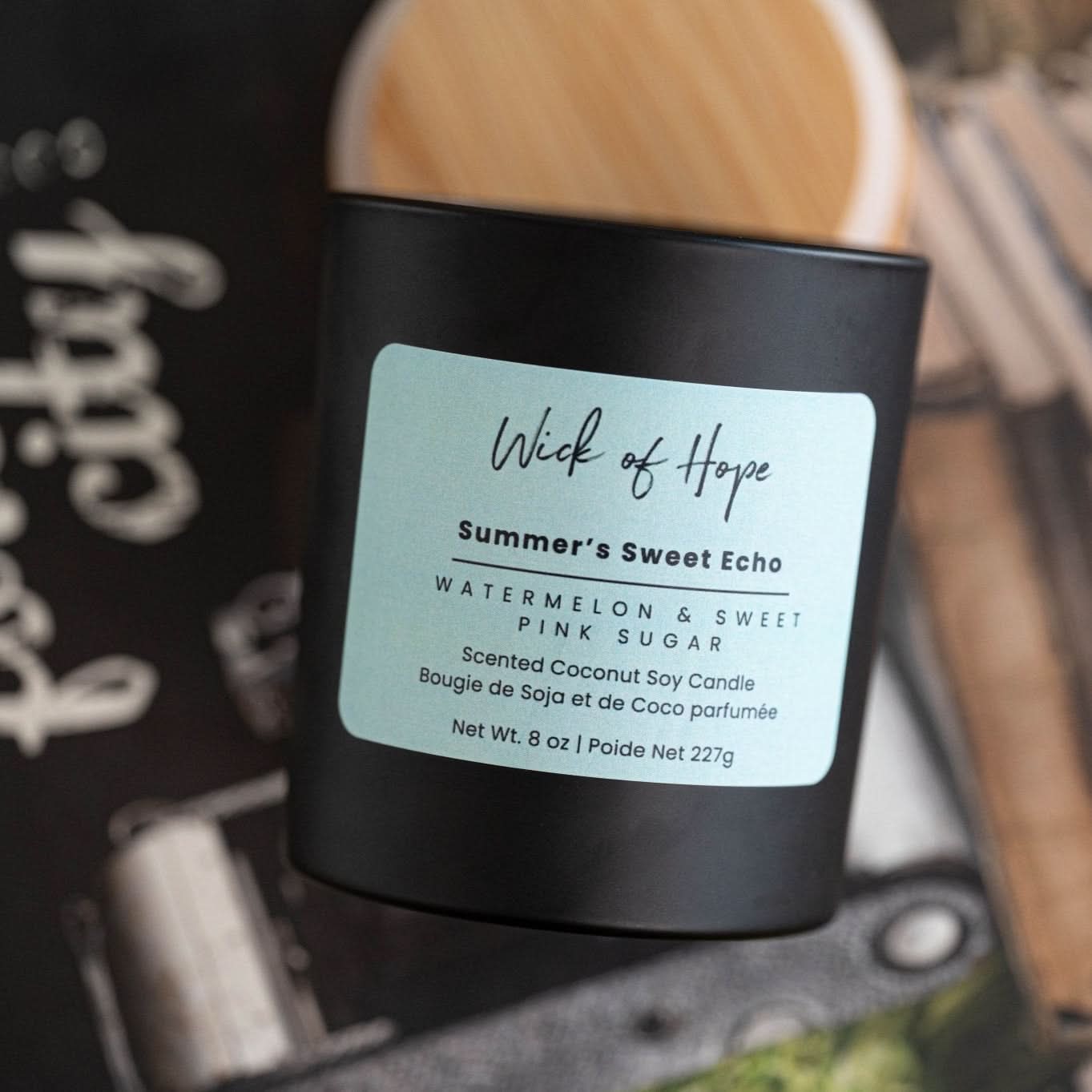 Summer’s Sweet Echo Candle | Watermelon + Sweet Pink Sugar