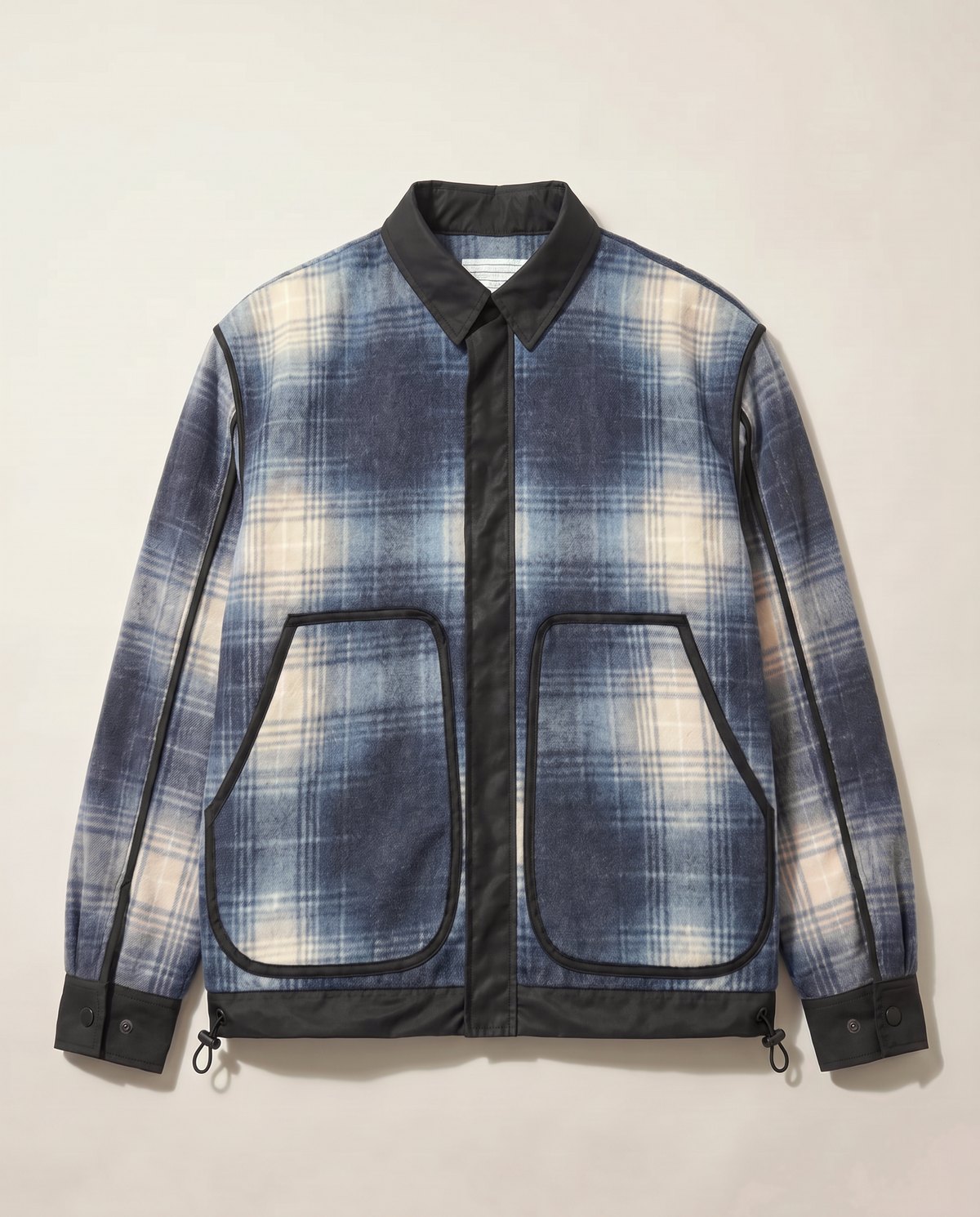 Annex plaid overshirt